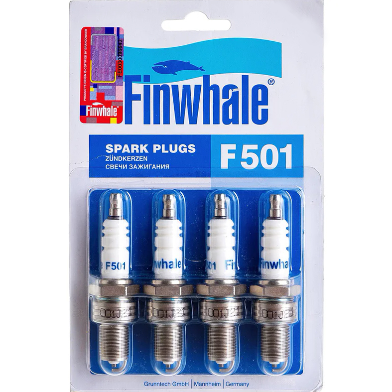 Свечи зажигания Finwhale F501 (комплект 4 шт)