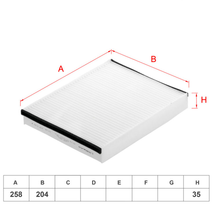 Фильтр салонный LAC-1926 LYNXauto