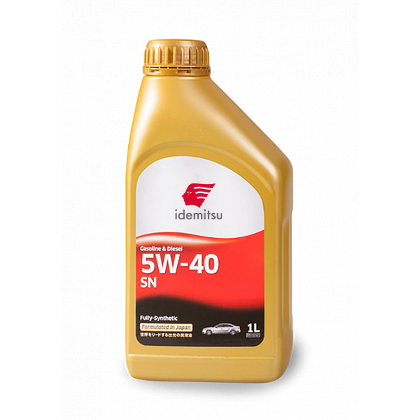 Масло моторное синтетическое IDEMITSU 5W-40 SN, Fully-Synthetic (1л.)