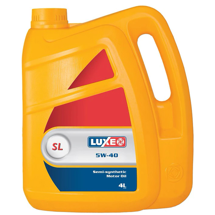 Масло моторное полусинтетическое LUXE SL 5W40 (4л.) 